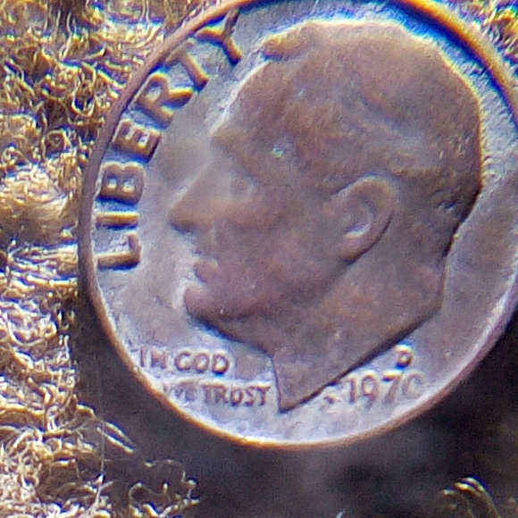 1970 D dime with errors - Picture 4 of 4